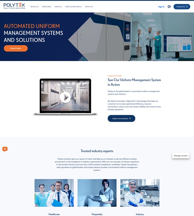 polytex homepage website